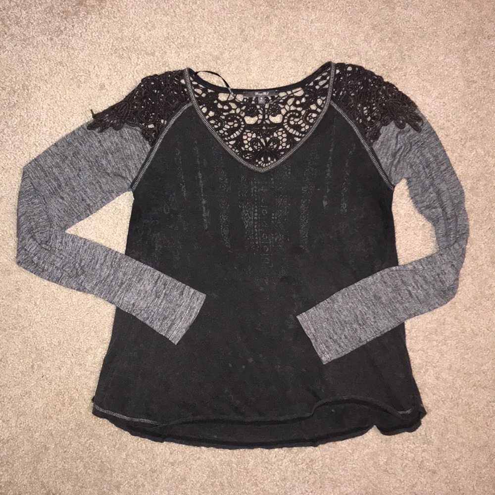 Miss Me long sleeve top